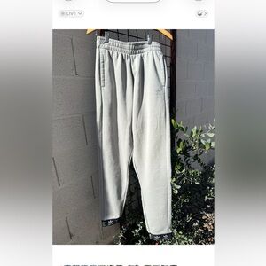 NWT, Adidas Tapered Jogger pants with drawstring.Adidas on bottom detail.